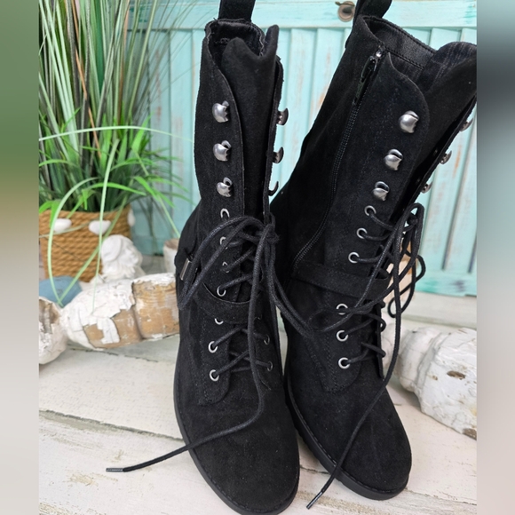 NEW American Rag Reighn Lace-Up Combat Boots - Picture 6 of 10